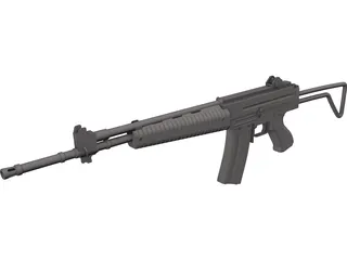Beretta SC70 3D Model preview