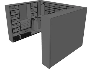 Wardrope 3D Model preview