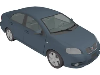 Pontiac G3 (2009) 3D Model preview