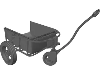 Cart 3D Model preview