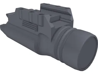 Surefire x200 Light 3D Model preview