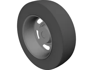 Wheel 3D Model preview