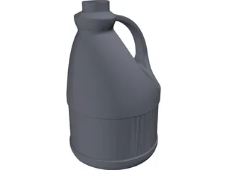Bleach Bottle 3D Model preview
