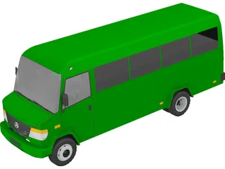 Mercedes-Benz Vario 3D Model preview