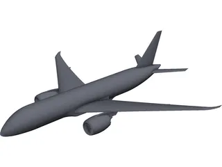 Boeing 787 3D Model preview