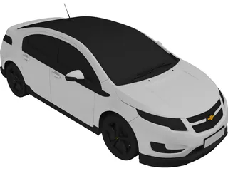 Chevrolet Volt (2011) 3D Model preview
