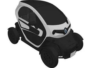Renault Twizy ZE (2012) 3D Model preview