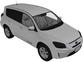 Toyota RAV4 EV (2014) 3D Model preview