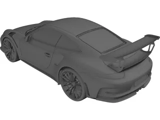 Porsche 911 GT3 RS (2016) 3D Model preview