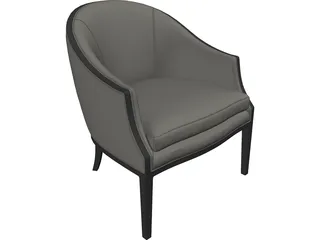 Office Chair 3D Model preview
