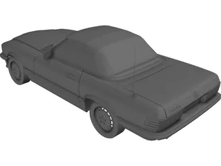 Mercedes-Benz 350SLC 3D Model preview