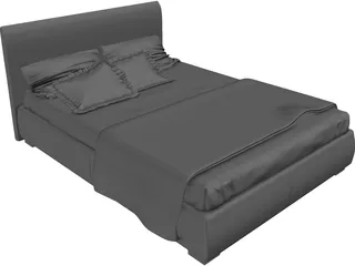 Bed 3D Model preview