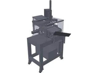 Pipe Expand Machine Loader 3D Model preview