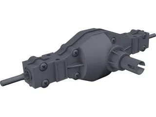 Rear Differential 3D Model preview