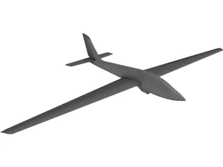 MDM FOX Glider 3D Model preview