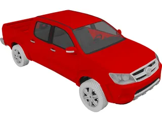 Toyota Hilux (2010) 3D Model preview