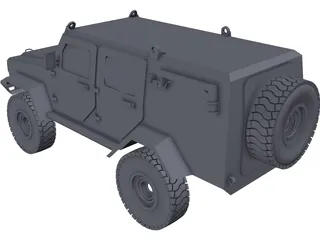 RG-32 Scout 3D Model preview