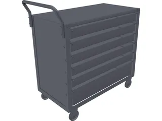 Tool Box 3D Model preview