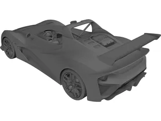 Lotus 3-Eleven 3D Model preview
