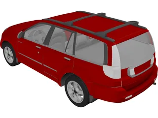 Great Wall Hover H2 (2009) 3D Model preview