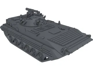 BMP-1 3D Model preview