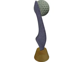 Winner Cup 3D Model preview
