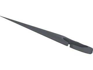 Threading Needle 3D Model preview