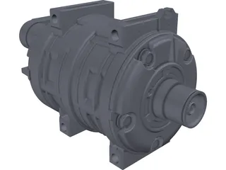 Compressor 3D Model preview