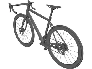 Road Bike 3D Model preview