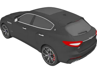Maserati Levante S Q4 GranSport (2019) 3D Model preview