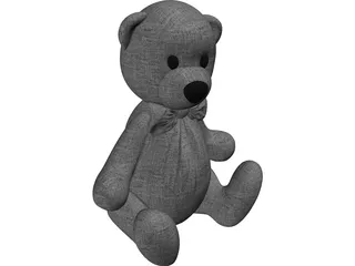 Teddy Bear 3D Model preview