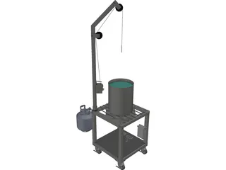 BIAB 5 Gallon 3D Model preview