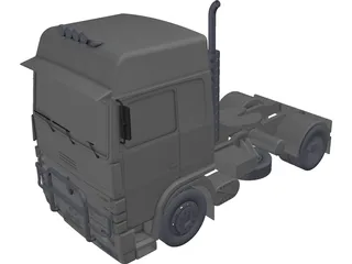 Renault Magnum R365 3D Model preview