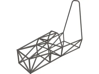 FSAE Chassis (2018) 3D Model preview