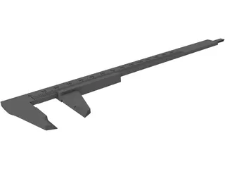 Caliper 3D Model preview