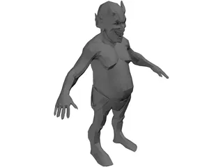 Goblin 3D Model preview