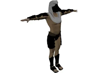 Thoth Egypt 3D Model preview