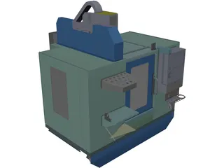 Haas DM2 3D Model preview
