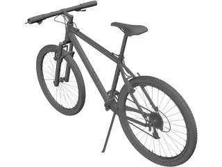 Fryrender Bike 3D Model preview