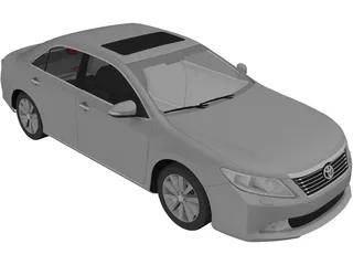 Toyota Camry (2012) 3D Model preview