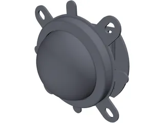 LED 100W 3D Model preview