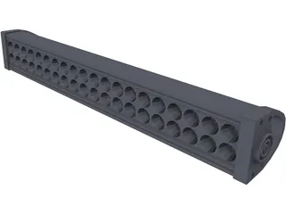 LED Light Bar 20 inch (508mm) 3D Model preview