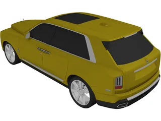 Rolls-Royce Cullinan (2019) 3D Model preview