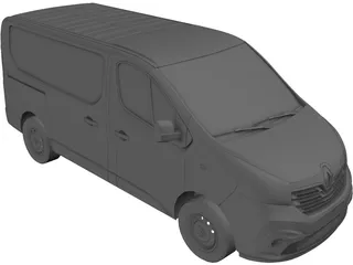 Renault Trafic 3D Model preview