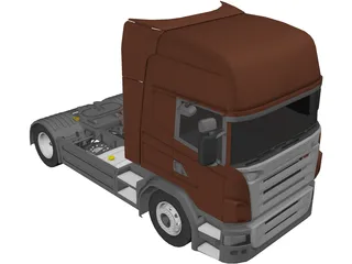 Scania 3D Model preview