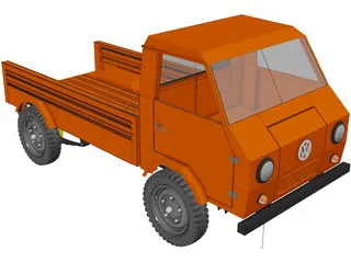 Volkswagen DMG Trakbayan 3D Model preview