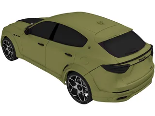 Maserati Levante Novitec (2016) 3D Model preview