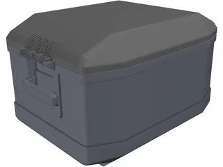 Hepco-Becker Xplorer 45 Topcase 3D Model preview