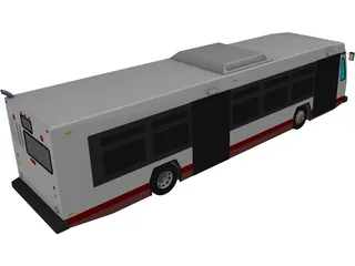 Bus LFSe Nova 3D Model preview