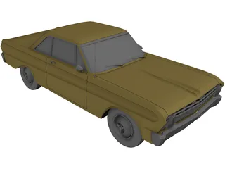Ford Falcon 1965 3D Model preview